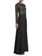 Tadashi Shoji Lace Top Gown