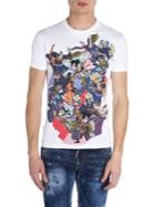 Dsquared2 Printed Cotton Tee