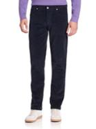Saks Fifth Avenue Collection Five-pocket Cord Pants