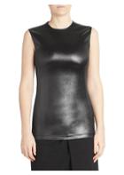 Givenchy Sleeveless Faux Leather Top