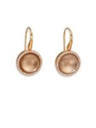 Roberto Coin Cocktail Smoky Quartz, Mother-of-pearl, Diamond & 18k Rose Gold Drop Earrings