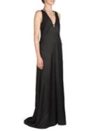 Cedric Charlier Plunging V-neck Gown
