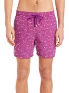 Vilebrequin Mistral Embroidered Shark Swim Shorts