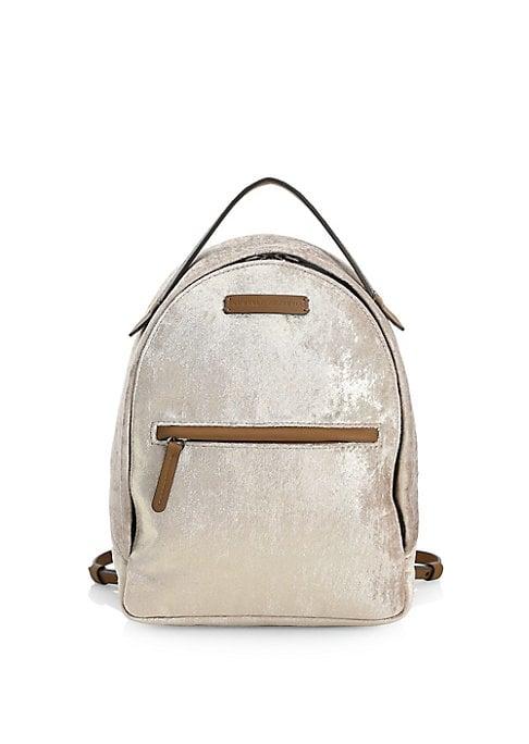 Brunello Cucinelli Distressed Leather Backpack