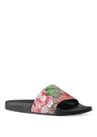 Gucci Gg Blooms Supreme Slide Sandals