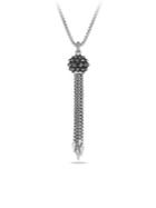 David Yurman Osetra Tassel Necklace With Faceted Hematine