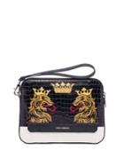 Dolce & Gabbana Textured Leather Clutch Bag