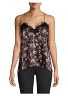 Cami Nyc Floral Charmeuse Top