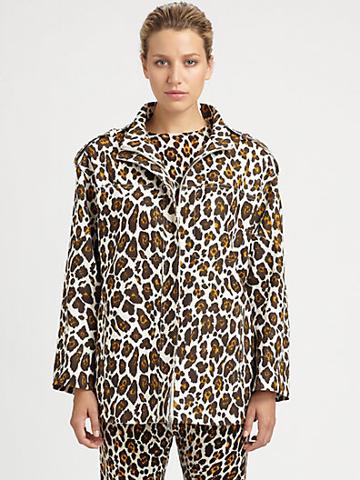Stella Mccartney Leopard Print Jacket