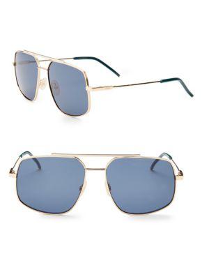 Fendi 58mm Square Sunglasses