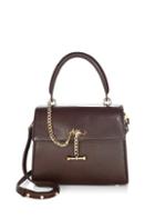 Luana Italy Mini Leather Satchel Bag