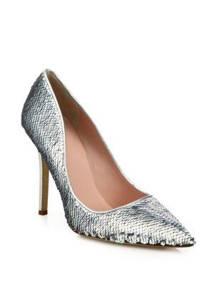 Kate Spade New York Lexa Sequined Point-toe Pumps