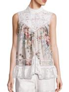 Zimmermann Laced Aerial Smock Top