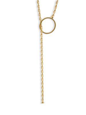 Jennifer Zeuner Jewelry Open Hoop Necklace