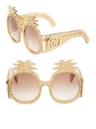 Gucci 53mm Pineapple Sunglasses