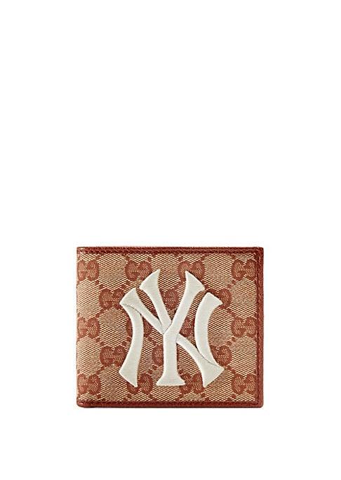 Gucci Original Gg Canvas Wallet With New York Yankees Patch&trade;