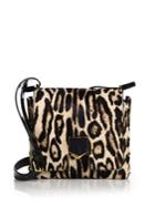 Jimmy Choo Lockett Small Leopard-print Calf Hair Crossbody Bag