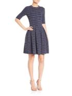 M Missoni Spacedye Fit-and-flare Dress
