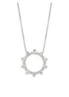 Hearts On Fire Aerial Eclipse Diamond & 18k White Gold Pendant Necklace