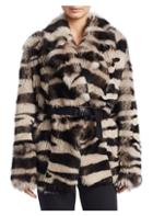 Iro Zebra Shearling Reversible Coat