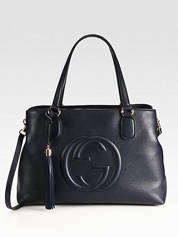 Gucci Soho Leather Working Tote