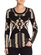 Ralph Lauren Collection Printed Cashmere Sweater