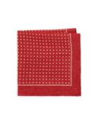 Isaia Dotted Silk Pocket Square