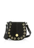 See By Chloe Kriss Grained Leather & Suede Shoulder Bag