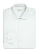 Eton Slim-fit Diamond-print Cotton Dress Shirt
