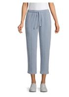 Atm Anthony Thomas Melillo Croma Cotton Pull-on Cropped Joggers