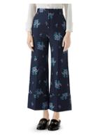 Gucci Floral Fil Coupe Flare Pants