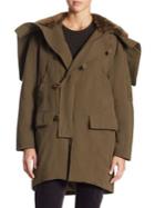 Vince Hooded Military Parka