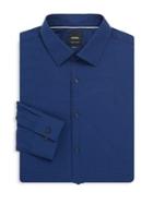 Strellson Checkered Cotton Regular-fit Dress Shirt