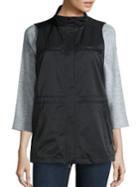 Eileen Fisher Organic Cotton-blend Long Vest