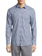 Strellson Casual Slim-fit Point-collar Cotton Shirt