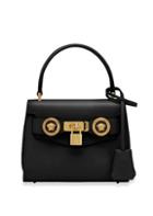 Versace Small Icon Leather Top Handle Bag