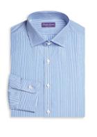 Ralph Lauren Purple Label Slim-fit Bond Barrel Stripe Dress Shirt