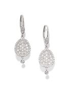 Meira T Diamond & 14k White Gold Drop Earrings