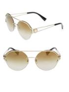 Versace 60mm Round Sunglasses