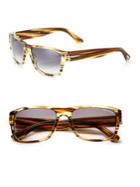 Tom Ford Mason Gradient Lens 58mm Rectangular Sunglasses