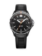 Baume & Mercier Clifton Club 10339 Stainless Steel & Rubber Strap Watch