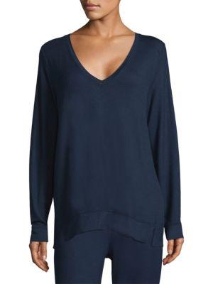 Skin Fianna French Terry Pullover Top