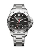 Victorinox Swiss Army Inox Pro Diver Black Dial Stainless Steel Bracelet Watch
