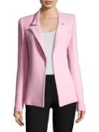 Brandon Maxwell Double Faced Crepe Tailored Jacket