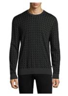 Michael Kors Optical-print Merino Sweater