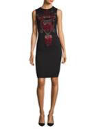 Versace Collection Embellished Woven Dress