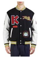 Kenzo Graphic Patchwork Varsity Jacket