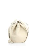 The Row Leather Drawstring Pouch