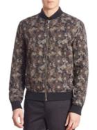 Versace Collection Reversible Army Bomber Jacket