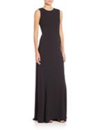 Cedric Charlier Sleeveless Low-back Gown
